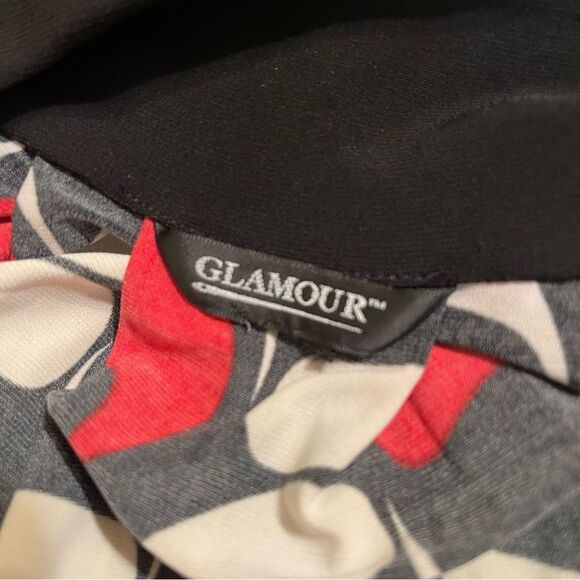 Glamour Red and Black Midi Sundress - Picture 7 of 7